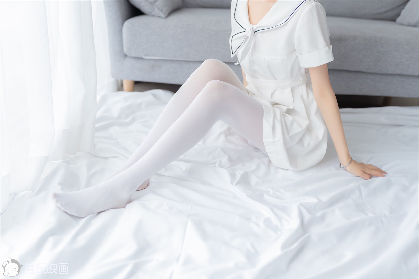 Rabbit Play Image VOL.077 Pure Love White Skirt(3)